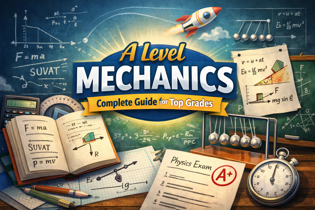 A Level Mechanics Complete Guide for Top Grades